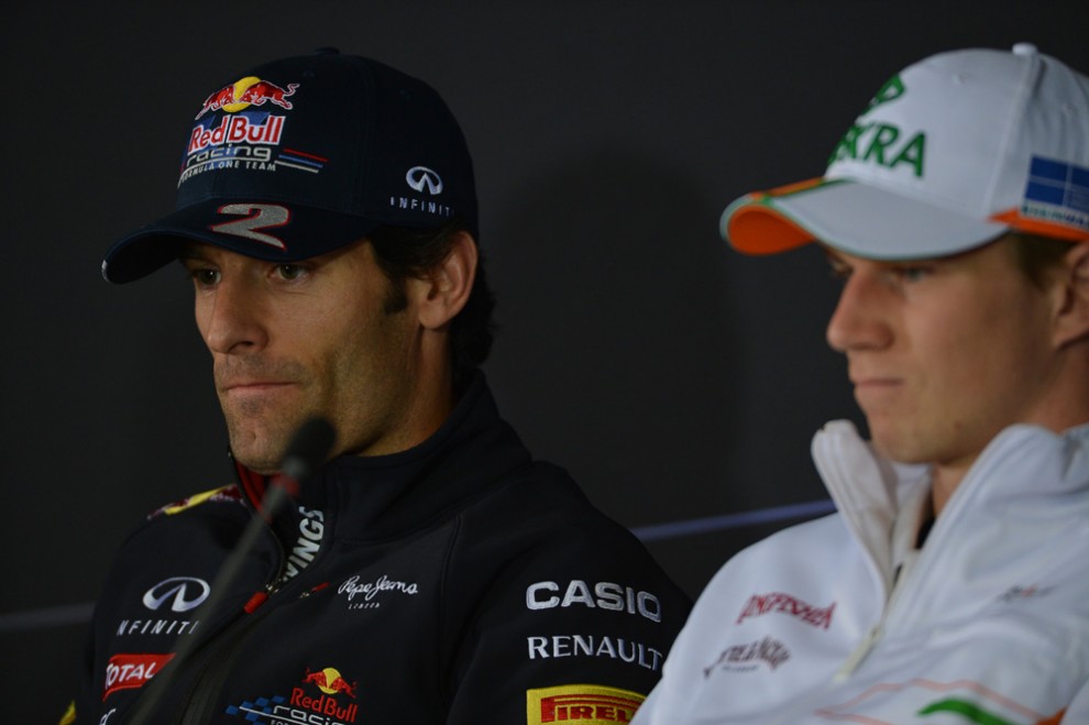 F1 | Webber e Hulkenberg troppo alti, niente Ferrari per 13 cm