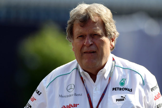 Norbert Haug (GER), Mercedes Motorsport chief