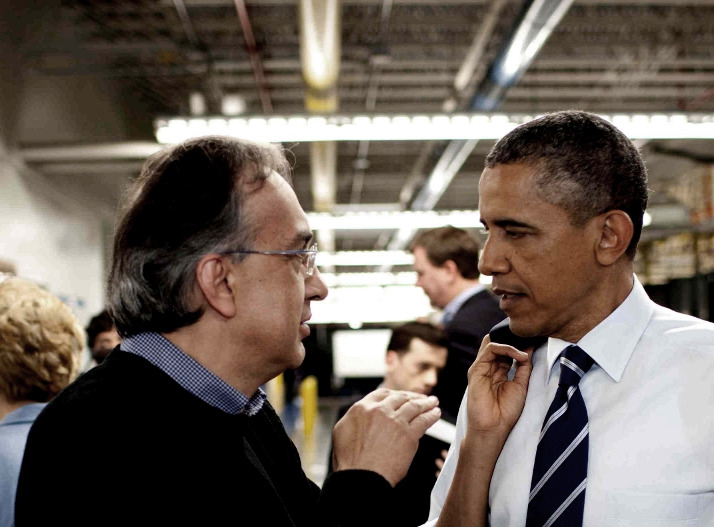 Marchionne Obama