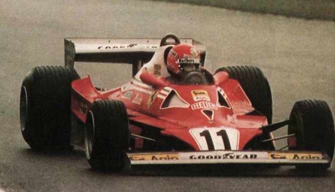 Niki Lauda 1977 Ferrari 312T2 Watkins Glen