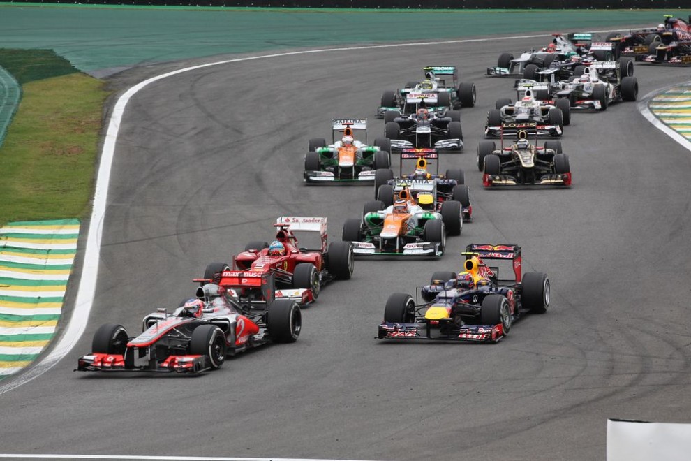 F1 | GP del Brasile 2012: Ordine di arrivo