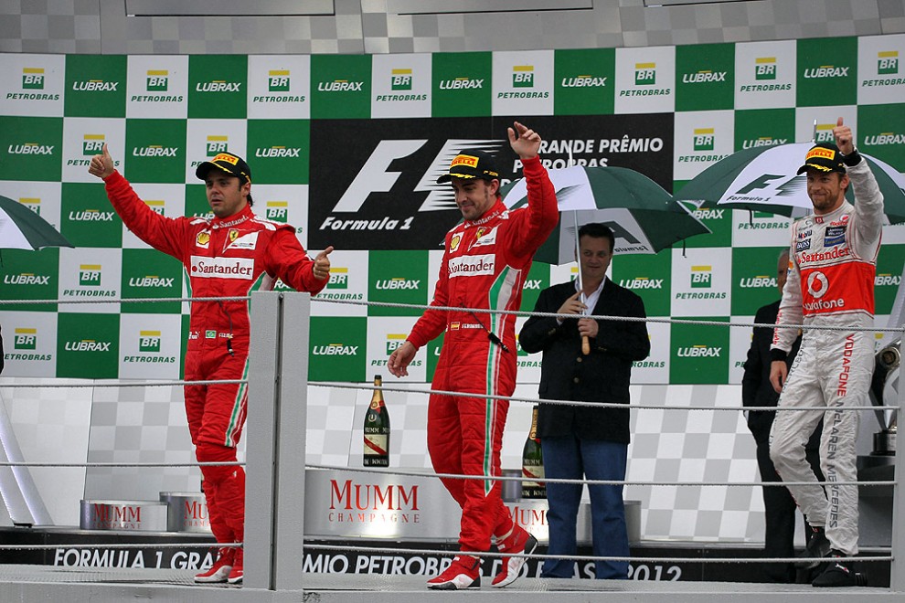 F1 | GP Brasile 2012: interviste a caldo dal podio