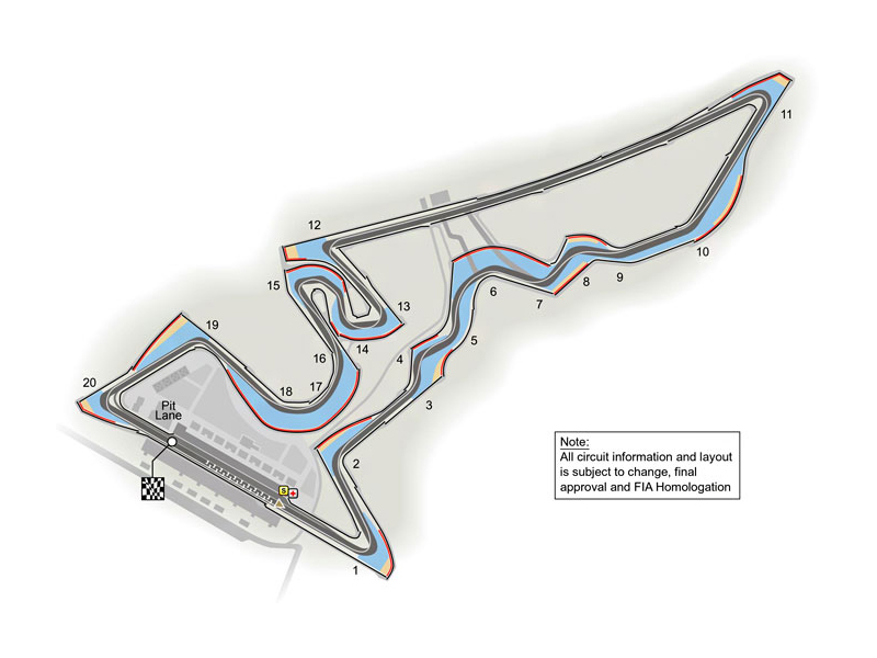 F1 | GP Usa 2012, Pirelli: Circuito Austin 3D