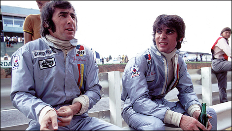 Francois Cevert e Jackie Stewart 1973
