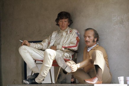 Jochen Rindt e Colin Chapman Monza 1970