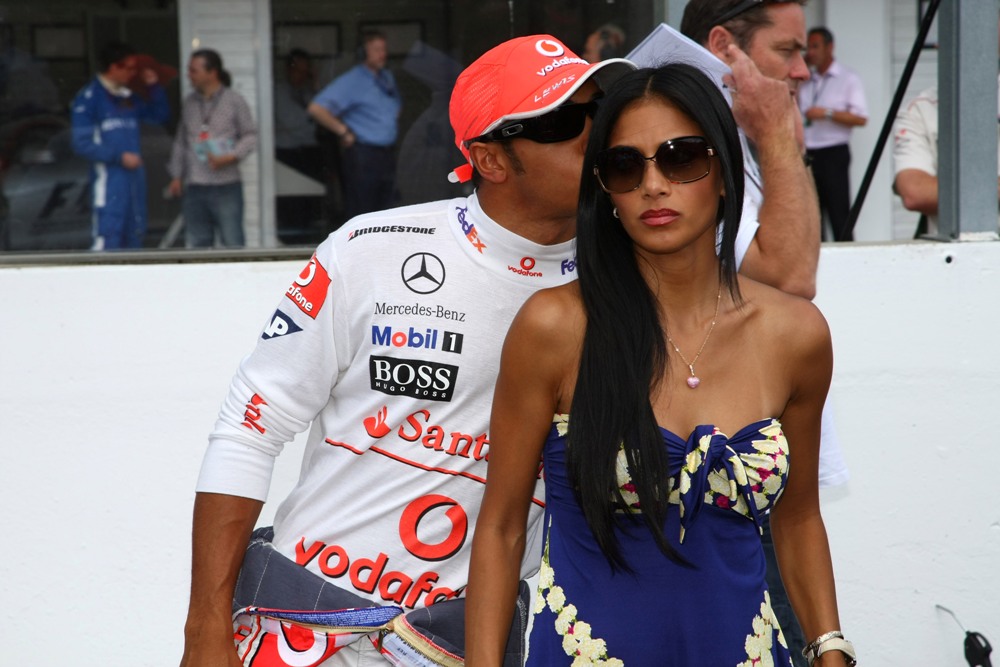 Lewis Hamilton e Nicole Scherzinger