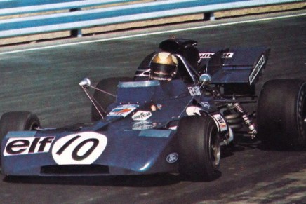 Peter Revson Tyrrell 1971 Watkins Glen