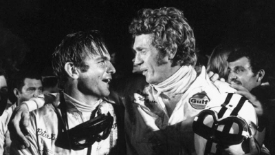 Peter Revson and Steve McQueen