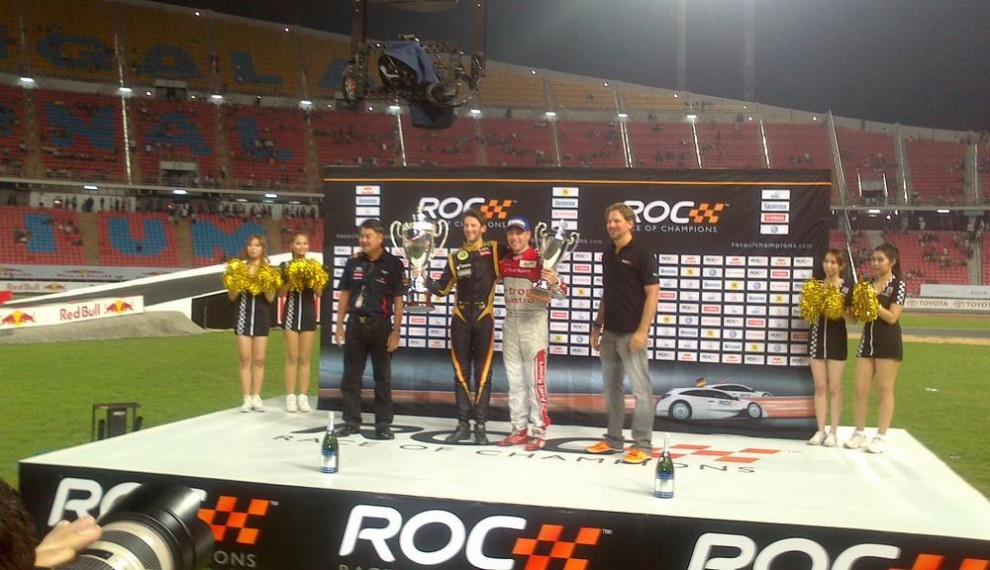 Premiazione Race of Champions 2012