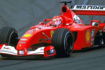 Schumacher Ferrari 2001