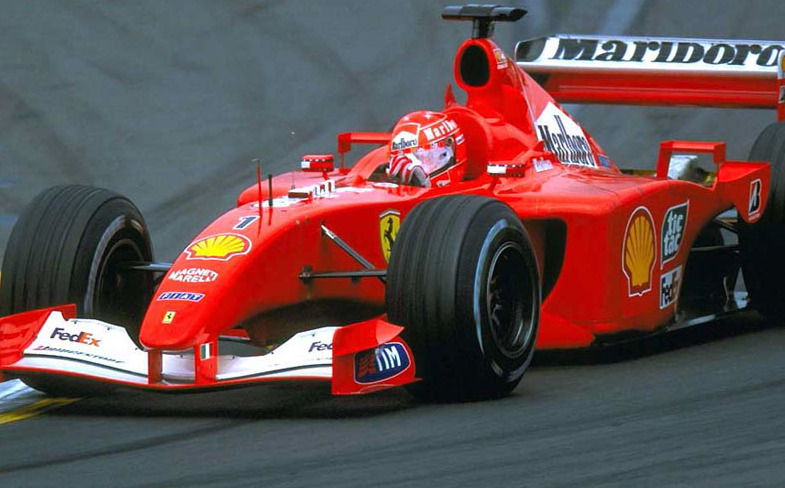 Schumacher Ferrari 2001