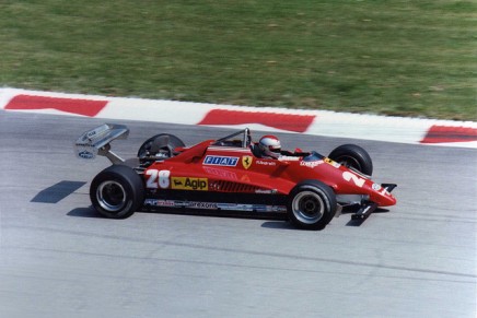 Mario Andretti Ferrari 126 C2 1982 Monza