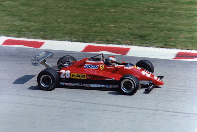 Mario Andretti Ferrari 126 C2 1982 Monza