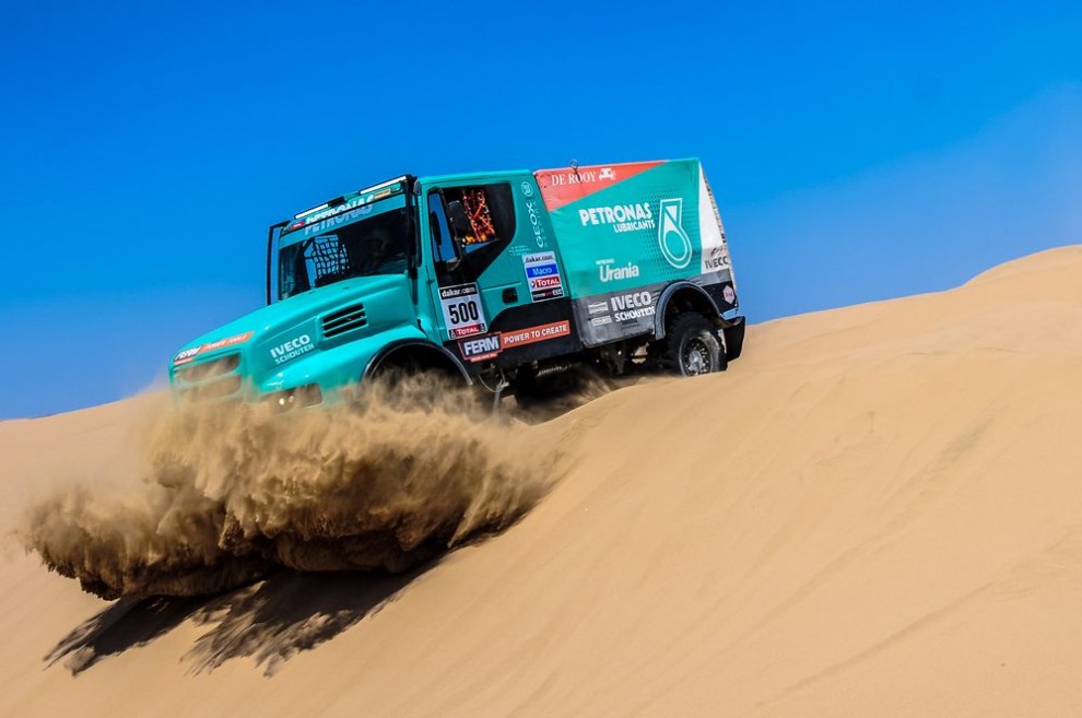 Iveco, Dakar 2013: De Rooy vince anche 3° prova speciale