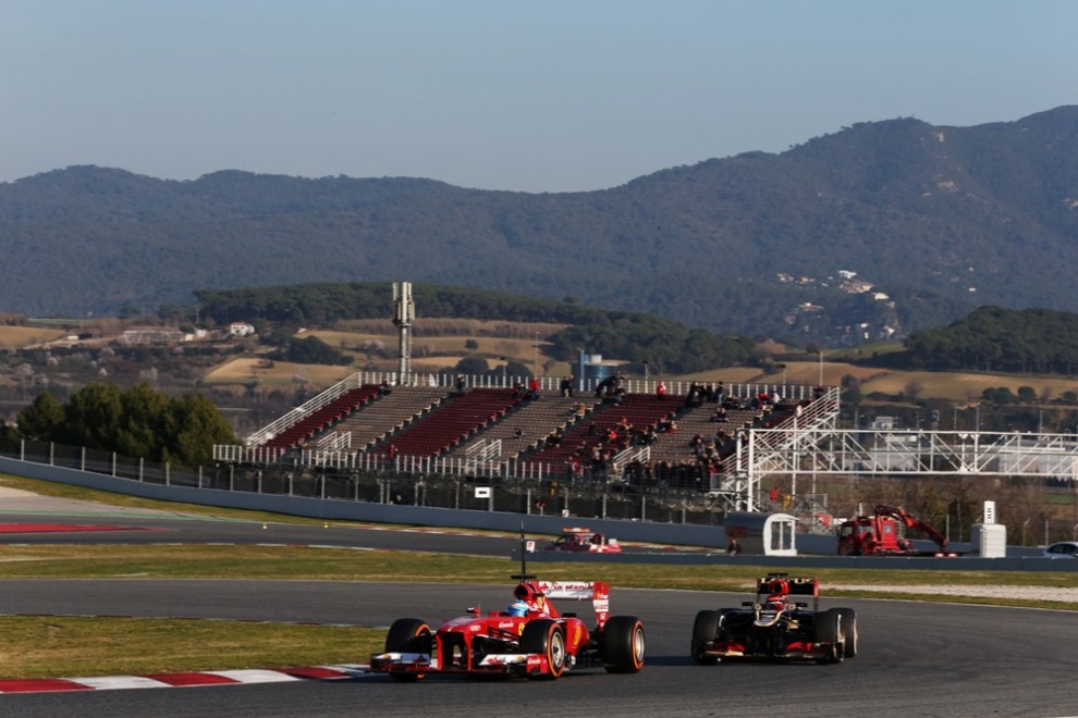 F1 | Test aerodinamici per Lotus e Ferrari in vista di Barcellona