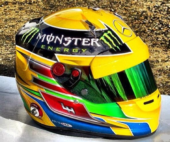 F1 | Hamilton: nuovo disegno del casco nel 2013