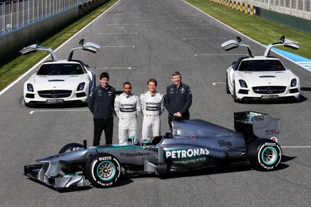 Motor Racing - Formula One World Championship - Mercedes AMG F1 W04 Launch - Jerez, Spain