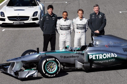 Motor Racing - Formula One World Championship - Mercedes AMG F1 W04 Launch - Jerez, Spain