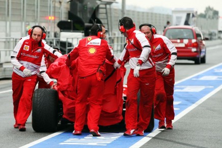 Motor Racing - Formula One Testing - Test Two - Day 4 -  Barcelona, Spain