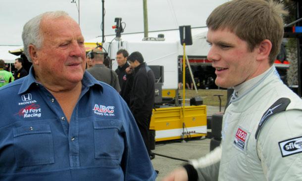 Conor-Daly Aj Foyt Sebring-Test