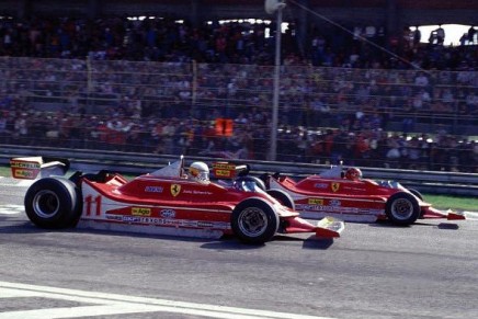 Gilles Villeneuve e Jody Scheckter Monza 1979