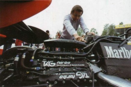Hans Mezger McLaren Porsche 1984