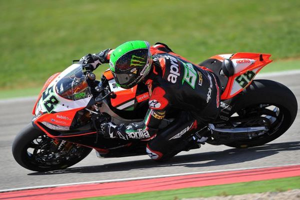 WSBK | Gara2 a Laverty (Aprilia), guai per Sykes e Melandri