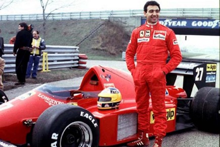 Michele Alboreto Ferrari F186 Fiorano