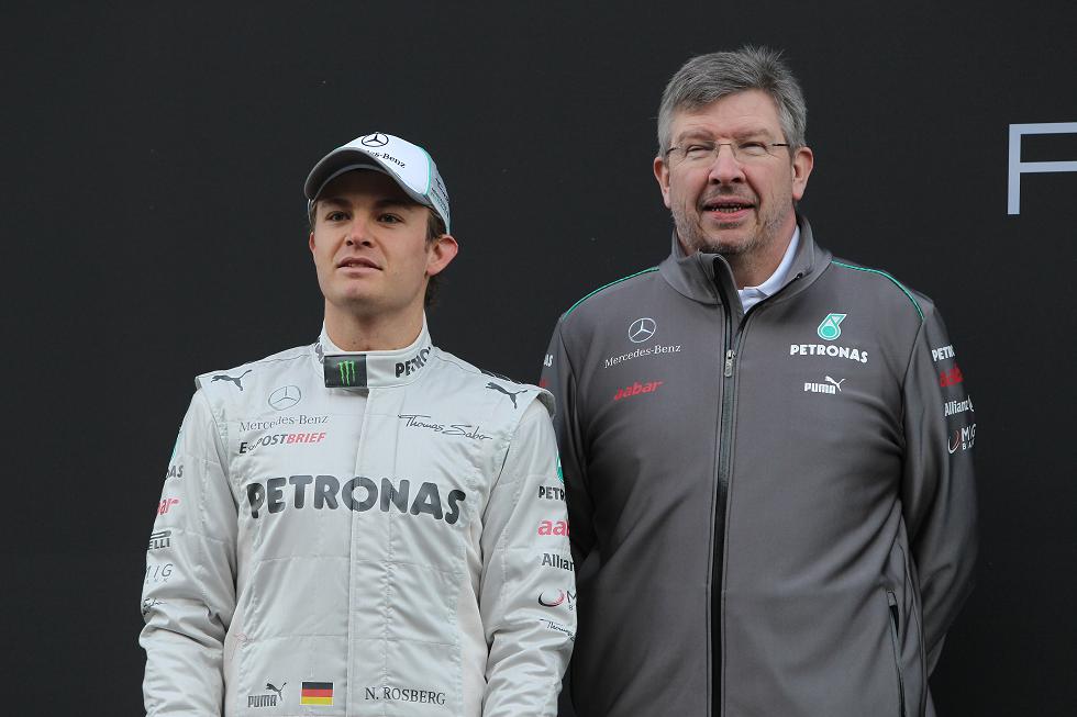 F1 | Brawn: Rosberg contento di avere Hamilton al posto di Schumacher