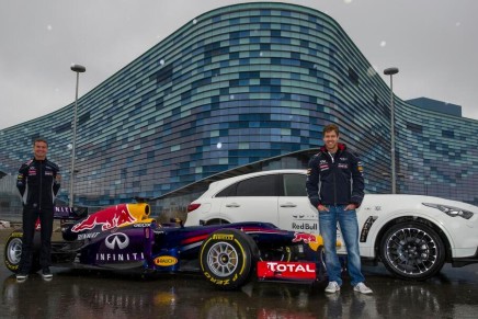 Red Bull Vettel e Coulthard circuito di Sochi