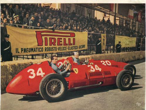 Storia Pirelli Nino Farina e Alberto Ascari