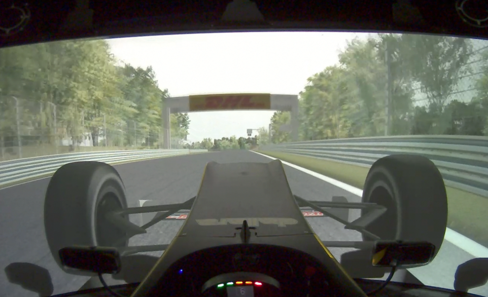 Dallara F1P canera car Monza