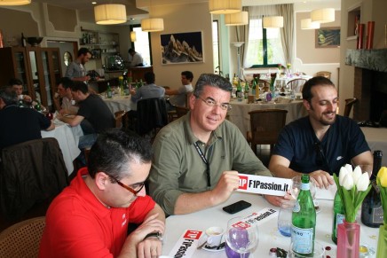 Dallara F1P pranzo 4 maggio Teresi Ferrari