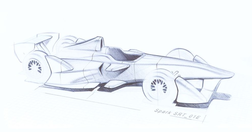 Dallara Formula E bozzetto2 042013