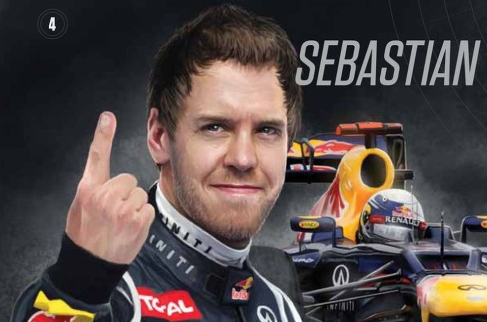 Sebastian Vettel ai raggi X