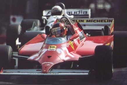 Gilles Villeneuve  e Alan Jones Monaco 1981