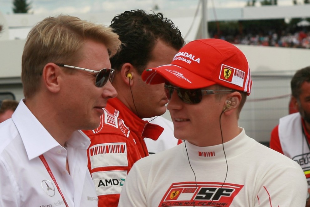 Hakkinen impressionato dalla carriera di Raikkonen