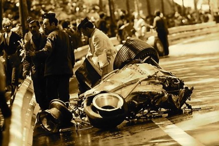 Jochen Rindt incidente Montjuic F1 1969