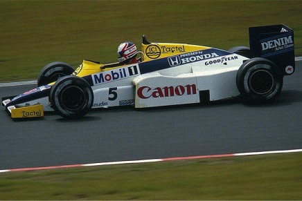 Nigel Mansell Williams Honda FW10 1985