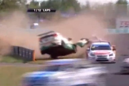 Tarquini crash