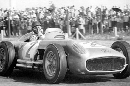 Fangio Mercedes GP Argentina 1955