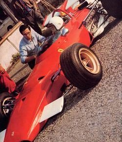 Ferrari 312B Amon Forghieri collaudi Modena 1969