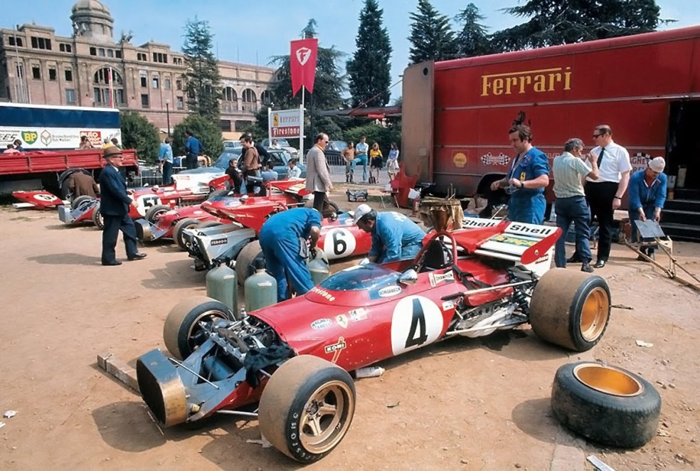 Ferrari 312B retro box 1970