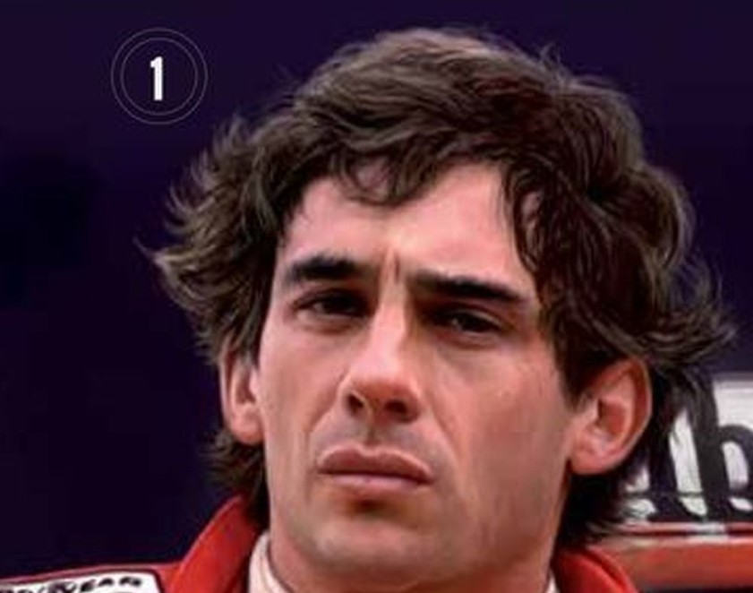 Ayrton Senna ai raggi X