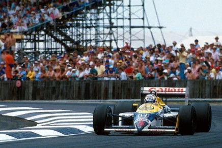 Mansell Williams Honda FW11B 1987