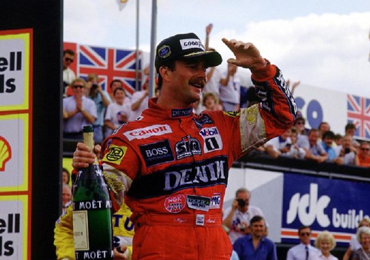 Mansell podio Williams