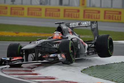 08.06.2013- Qualifying, Nico Hulkenberg (GER) Sauber F1 Team C32