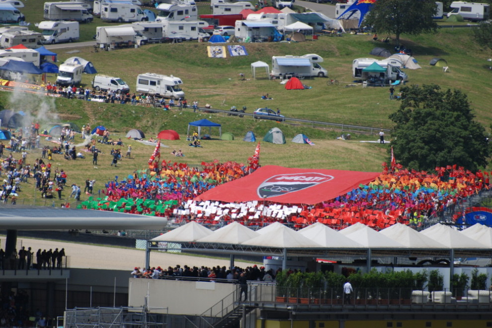 Tribuna Ducati Mugello 2013