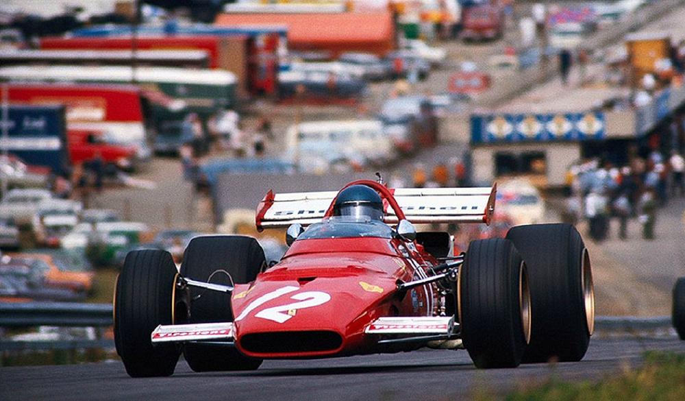 Jacky Ickx Ferrari 312B Zeltweg 1970