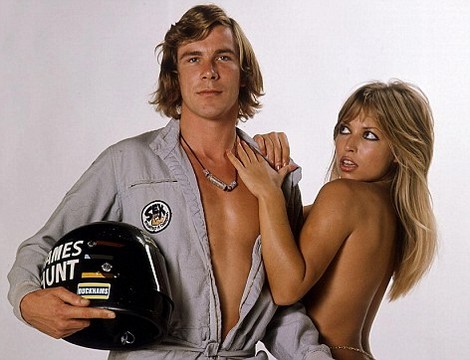 James Hunt hot anni 70